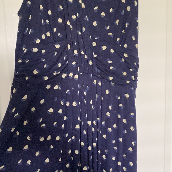 🛍️[DONATED] Loft | Soft, blue halter dress - Picture 4 of 12